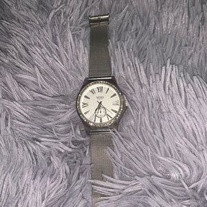 Silver watch